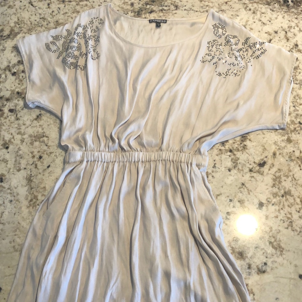 SOLD Taupe/nude Express dress